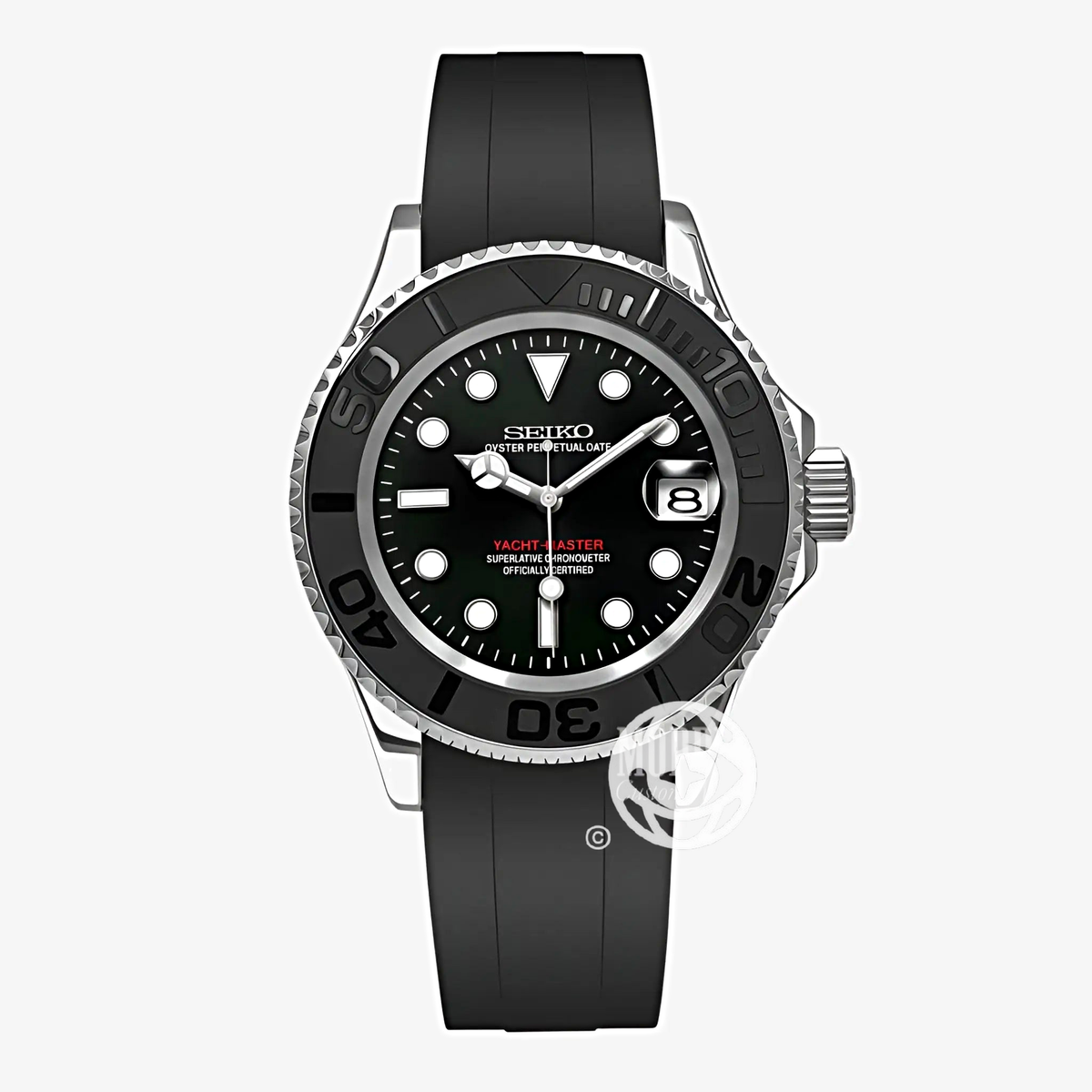YACHTMASTER – Silver black