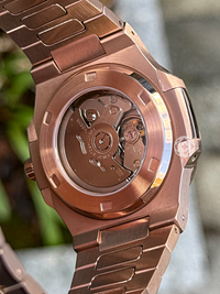 NAUTILUS – OPEN HEART ROSEGOLD CHOCOLATE