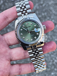 Seikojust – olive green stones