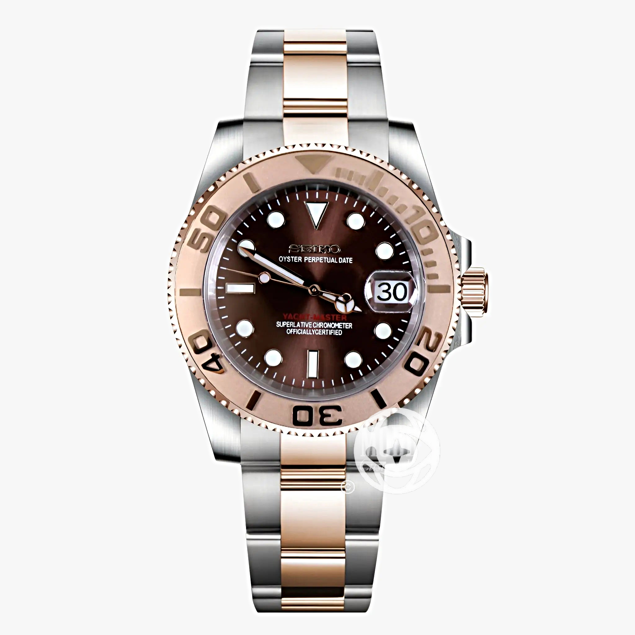 YACHTMASTER – Rosegold silver