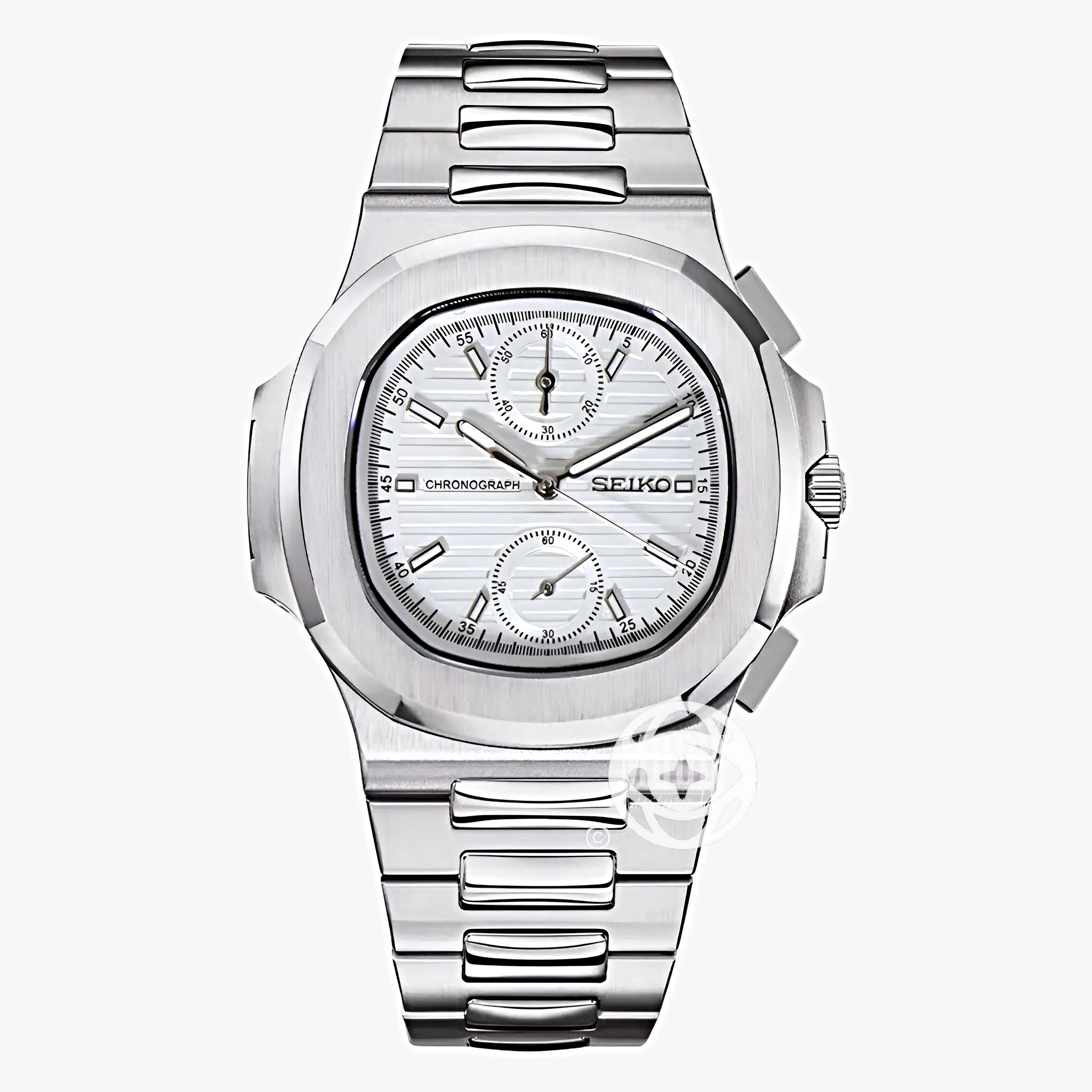 NAUTILUS – WHITE CHRONO