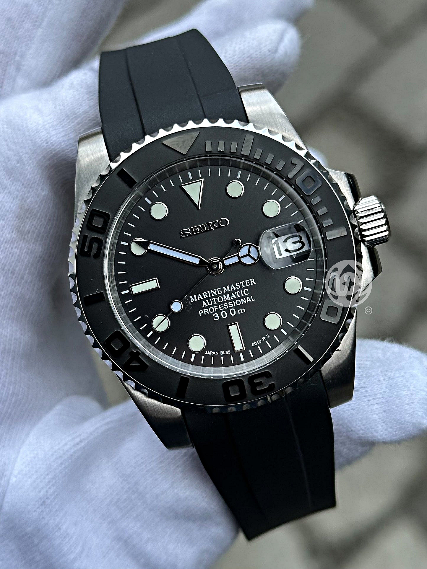 YACHTMASTER – Silver black