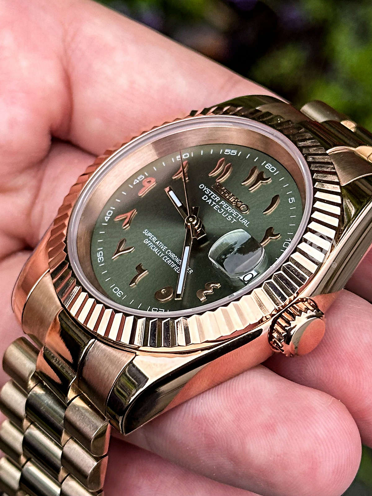 Seikojust – Olive rosegold