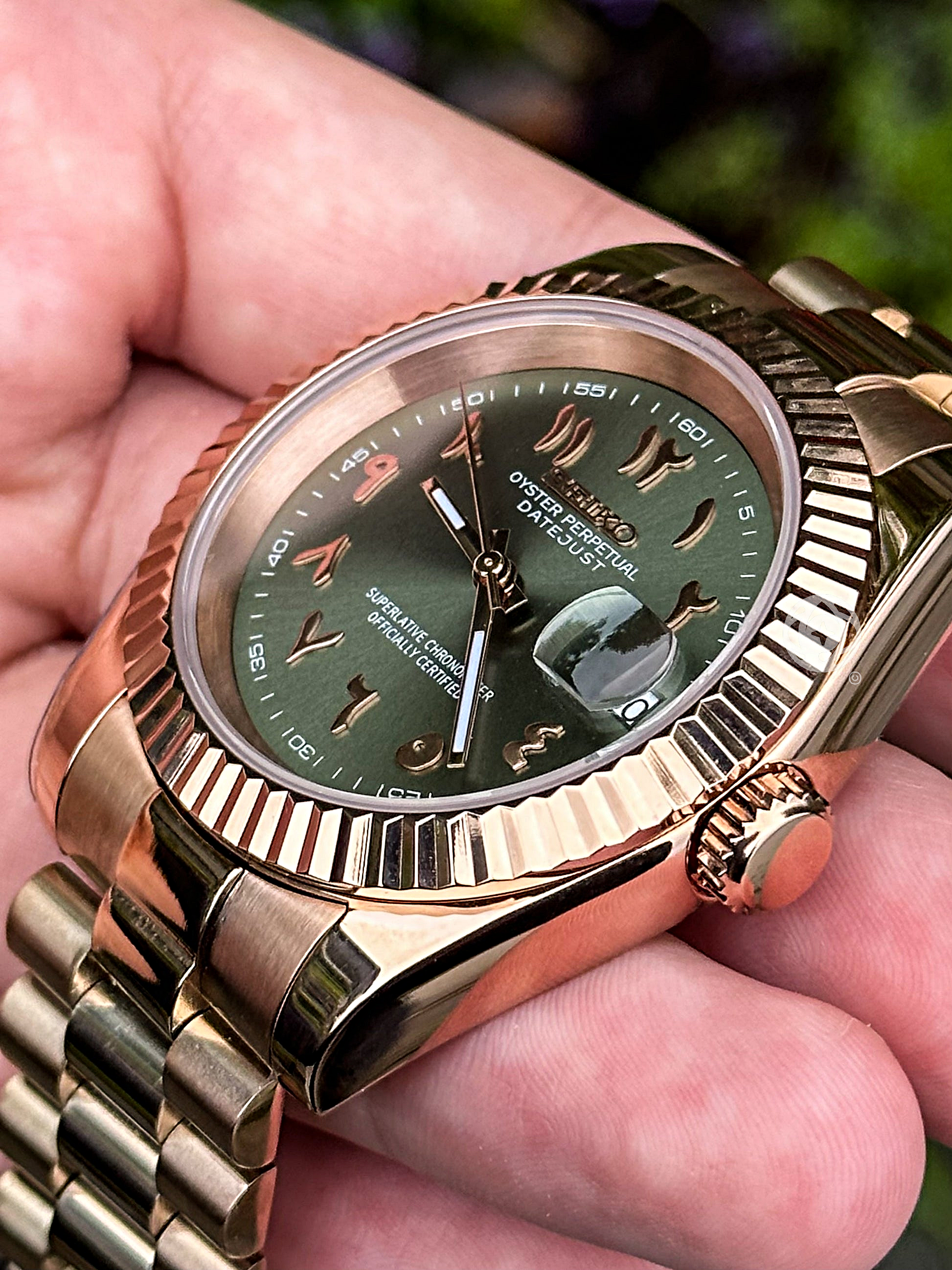 Seikojust – Olive rosegold