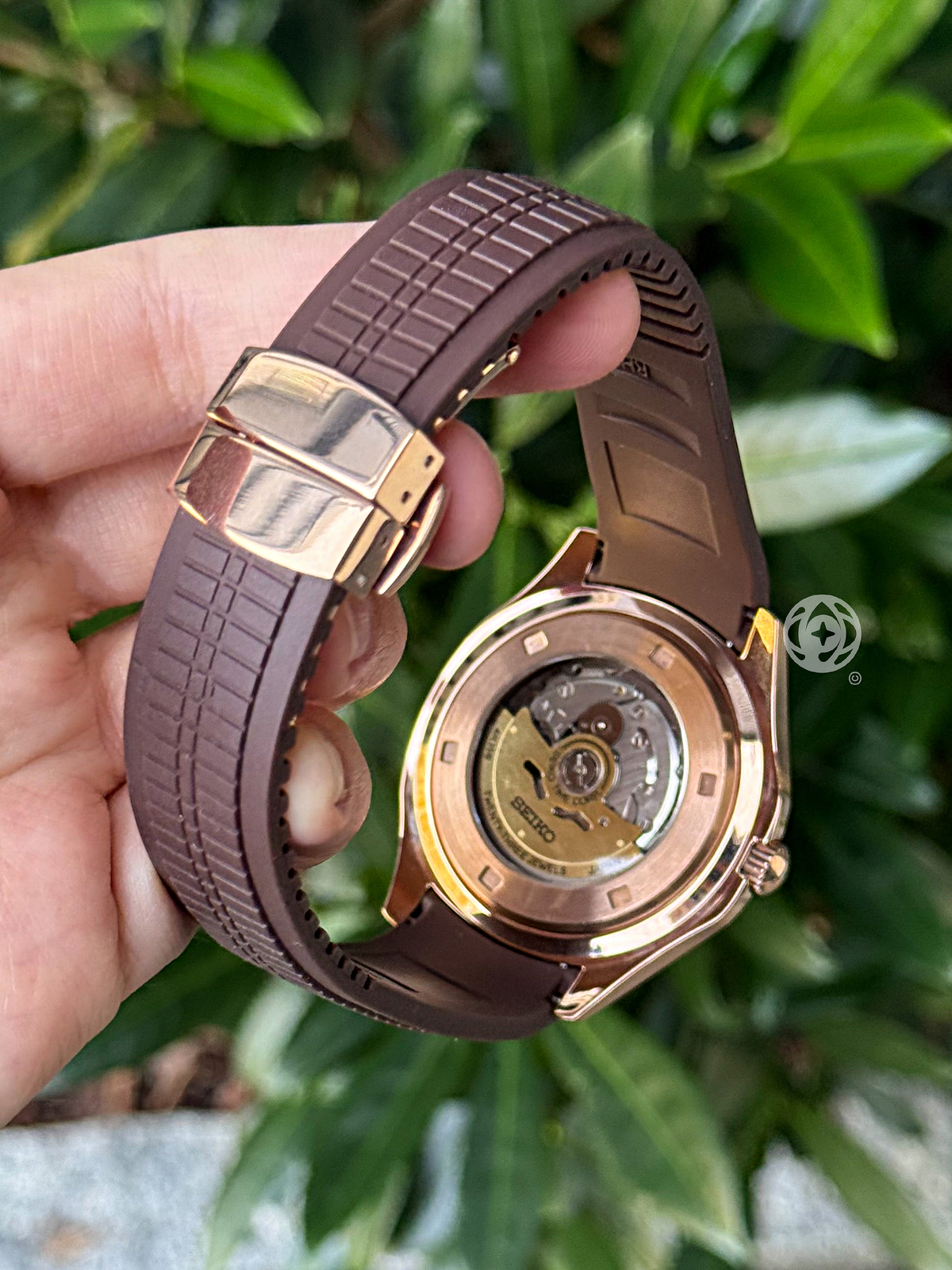 AQUANAUT – BROWN ROSEGOLD