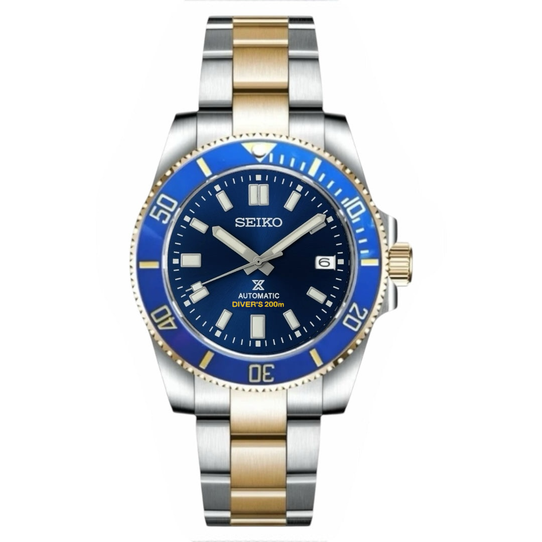 PROSPEX MOD – SUBMARINER BLUE GOLD