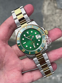 SUBMARINER – GREEN TWOTONE